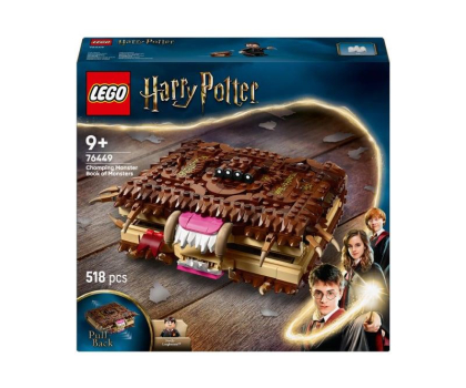 Klocki LEGO® LEGO Harry Potter 76449 Potworna księga potworów z zębami